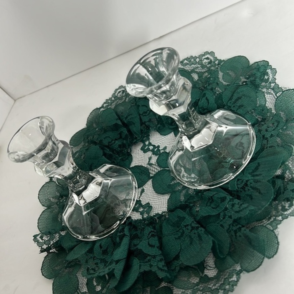 CANDLE HOLDERS, GLASS - Picture 17 of 17